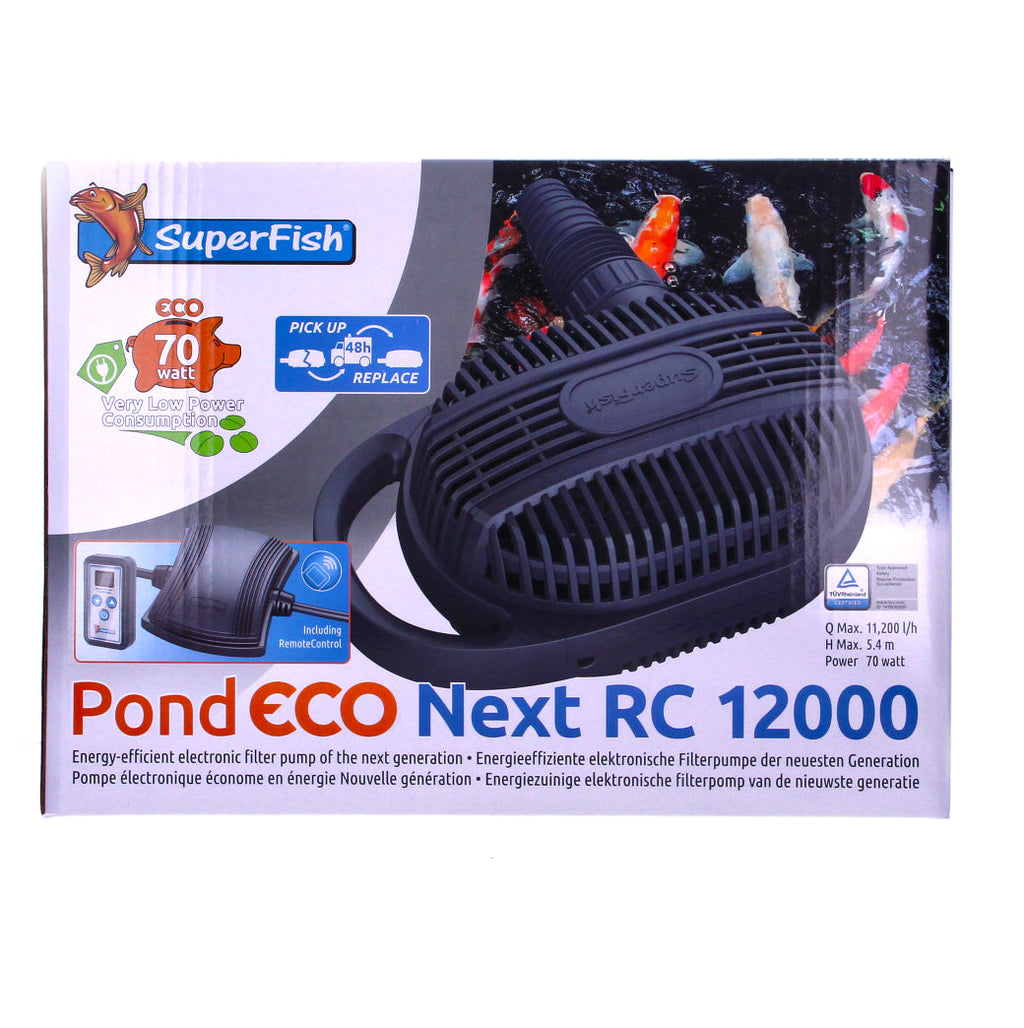 Superfish Pond Eco RC Pumps - Energy Efficient, Remote Control