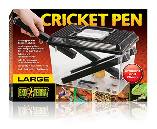 Exo Terra Large Cricket Pen with Dispensing Tubes
