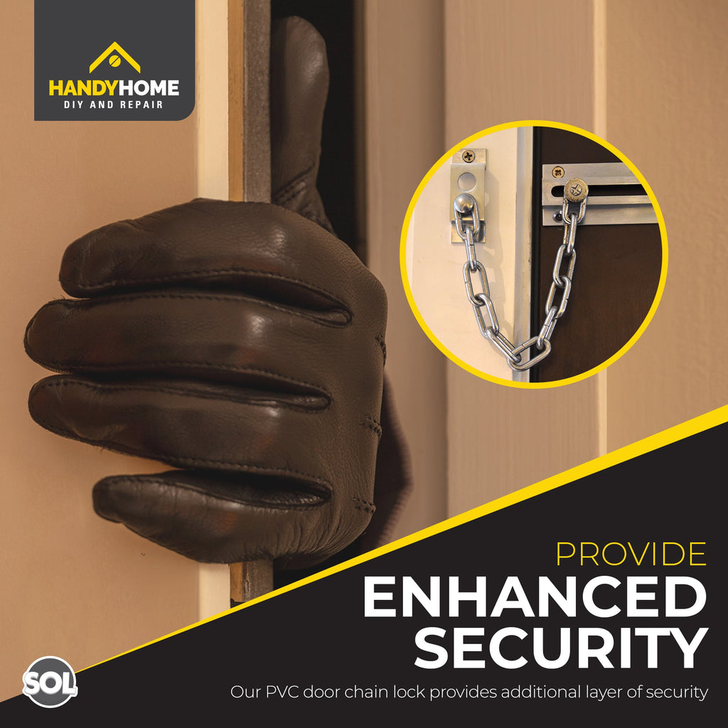 Door Chain Lock for Home Security | 2 Pack