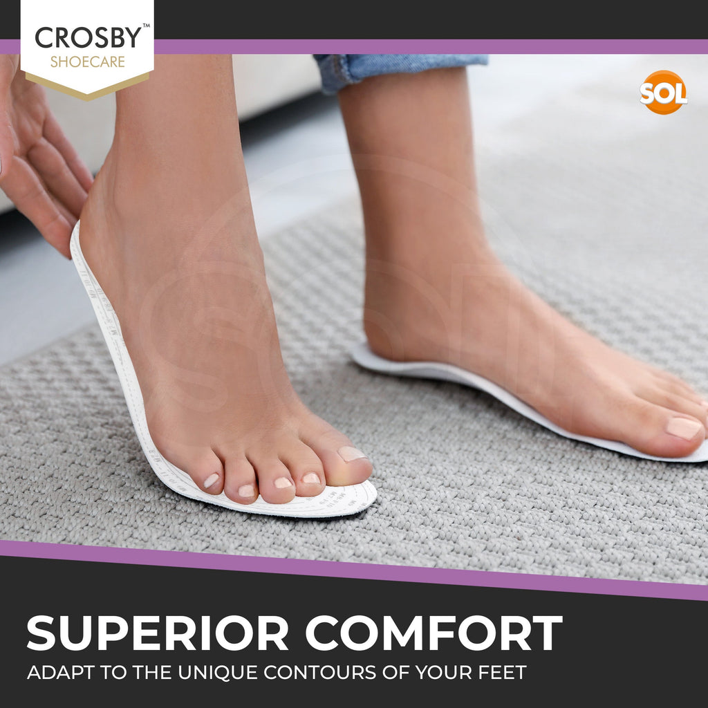 Memory Foam Insoles | Comfort Shoe Pads | 2 Pack