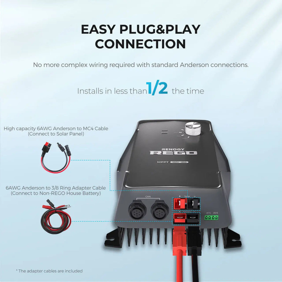 REGO 12V 60A MPPT Solar Charge Controller