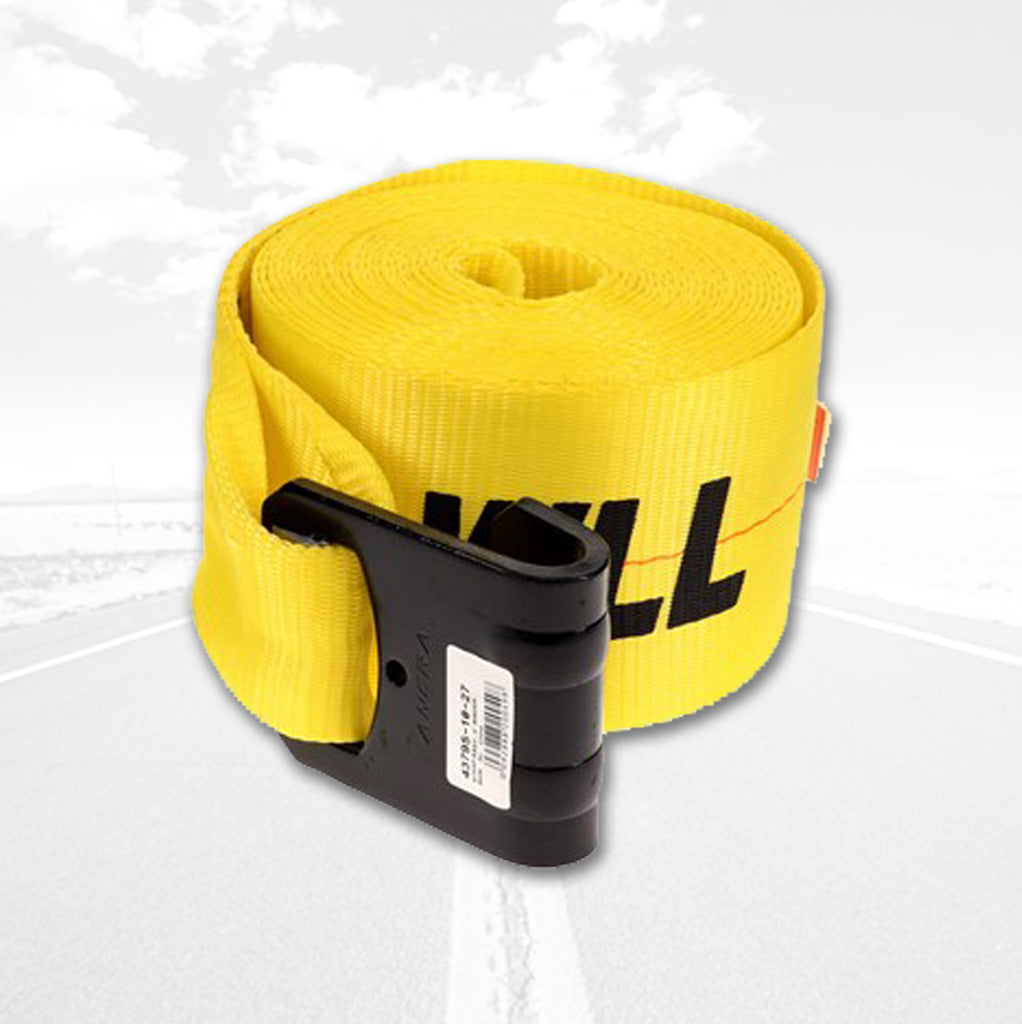 4” X 30’ Flat Hook Winch Strap
