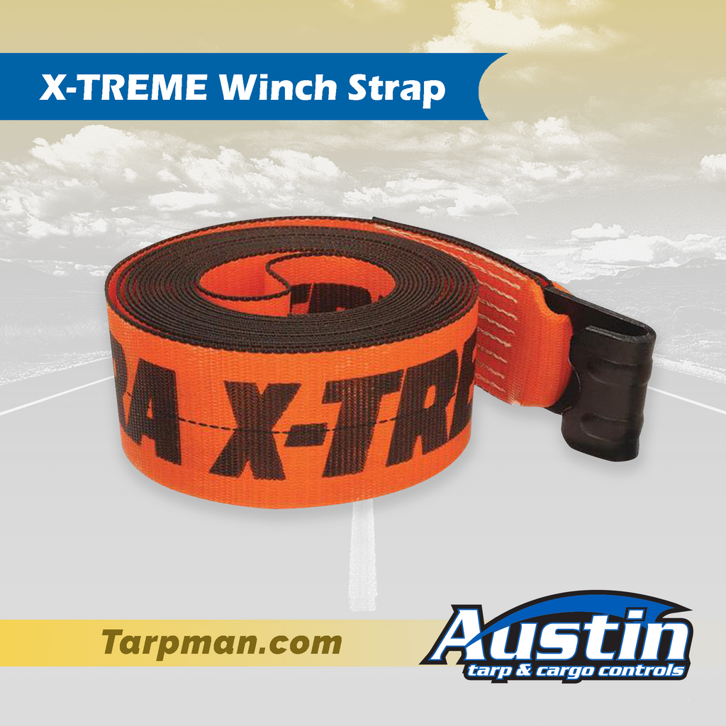 4" X 30' X-TREME Winch Strap