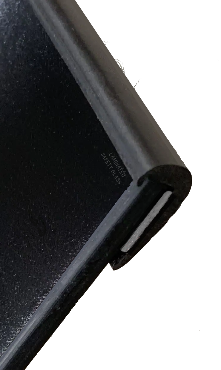 TSEC4002 VW Transporter T5 / T6 Rear Window Cover Strip Trim – EPDM Rubber Glass Seal (Length of 600mm) Panel Thickness up to 5mm.