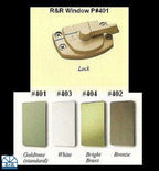 401 Checkrail Window Lock With Keeper