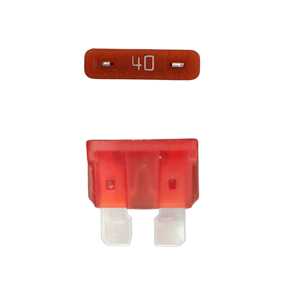 Exotronic 40A ATO/ATC Standard Automotive Blade Fuse