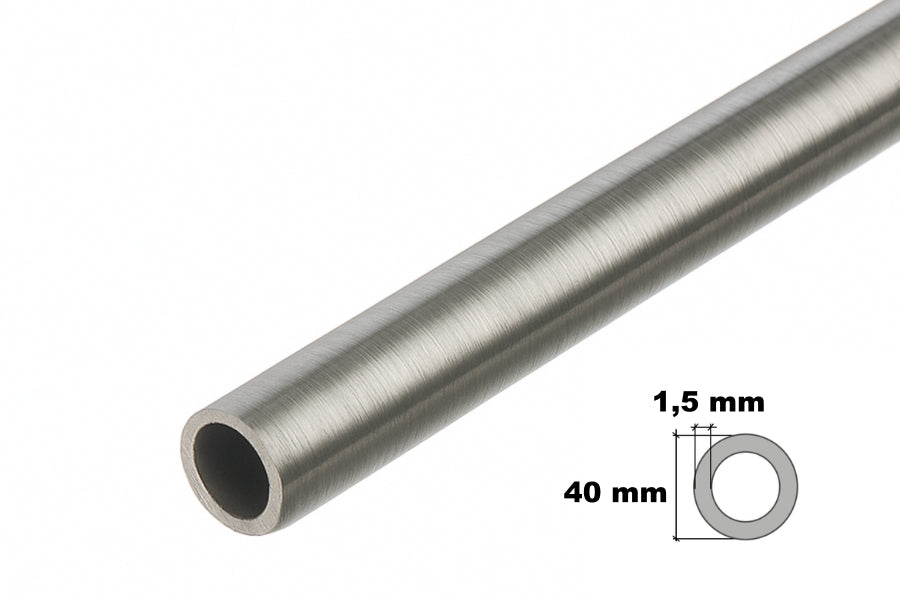 Stainless steel round tube pipe - 40 mm