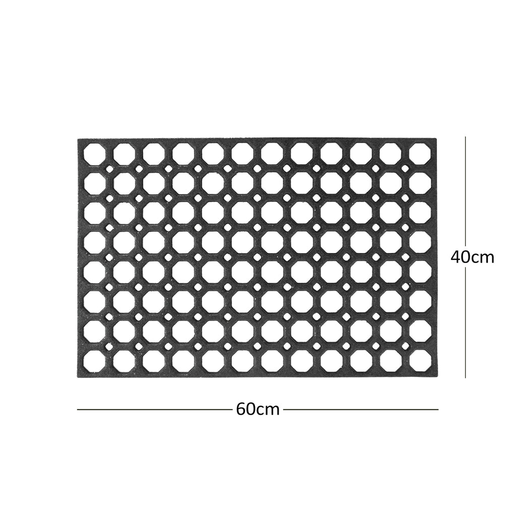 Heavy Duty Non Slip Rubber Ring Entrance Doormat