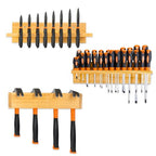 Iron Forge Tools Screwdriver Organizer, Hammer Holder & Pliers Rack, Wall - style: Wood