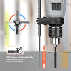 4.5A Hammer Drill Corded Impact Drill with 105Pcs Kit - style: Hammerdrill with 105pcs Accessories