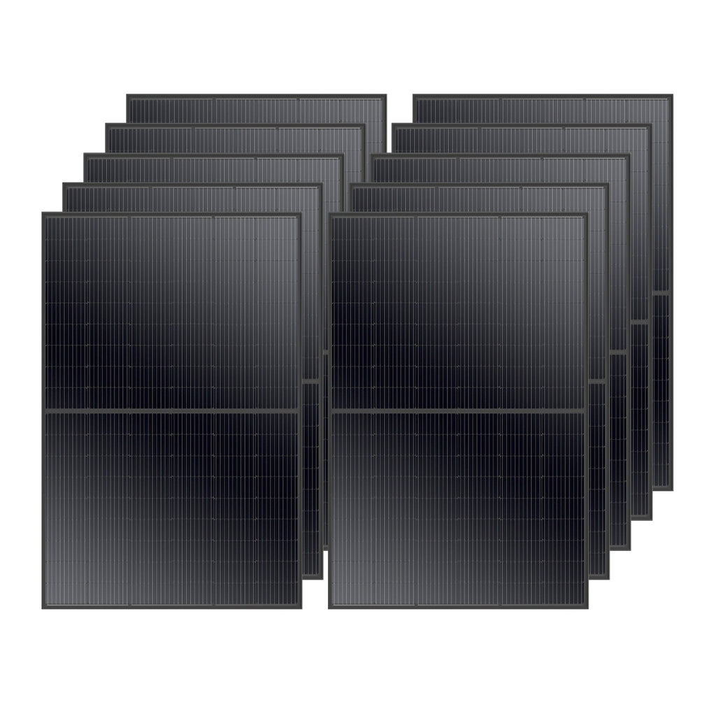 MEGA 410 | 410 Watt Solar Panel | Premium Grid-tie or Off-grid Solar Panel for Residential, Commercial, Agriculture | 25-Year Output Warranty | UL Certified