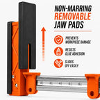 WEN 24-Inch 2000-Pound Parallel Jaw Clamp and Spreader Set, Two-Pack (CLP122) - size: 24-Inch Clamps, Two Pack