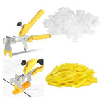 Tile Leveling System with Tile Plier - 600-Piece Tile Spacers Clips