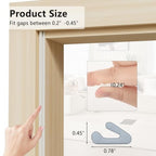 9.8 Ft V Shape Weather Stripping Door Seal Window Insulation Strip - size: 1 Pack*9.8 Ft