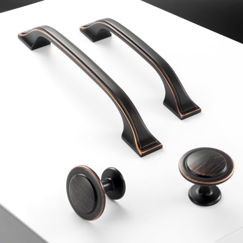 20 Pack Oil Rubbed Bronze Cabinet Pulls 3 Inch Drawer Pulls 8222 - color: Oil Rubbed Bronze, size: 3 Inches, style: 20 Pack Arch Pull
