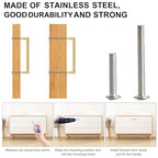 Cabinet Pulls Gold Cabinet Handles Square Drawer Pulls, 10 Pack 5 Inch Stainless Steel Kitchen Door Cupboard Cabinet Handles, Drawer Hardware Handles, 128mm Hole Centers - color: Gold, size: Two Hole - 5 inch Hole Centers(128mm)