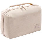 Kaxich Travel Electronics Organizer Pouch, Portable Cable Organizer Case - color: Beige