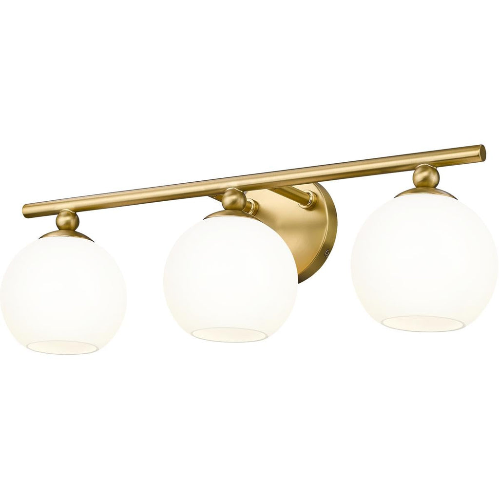Open Box - Z-Lite 1100-3V-MGLD - Bathroom Fixtures Indoor Lighting