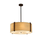 Open Box - Justice Design Group FAB-9512-CREM-DBRZ - Chandeliers Indoor Lighting