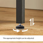 10pcs Felt Base Plastic Furniture Feet with M8x32mm Bolt Screw-on Chair Table Legs (Diameter 1.6-Inch) - size: 1.6"/41mm