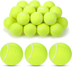 Macarrie 60 Pcs Precut Tennis Balls for Chairs Legs, Yellow - color: Yellow