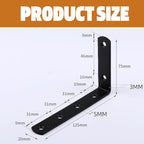 12 Pcs Anti Tip Furniture Anchors Baby Proofing 400 lbs Heavy Duty - color: 12 Pack