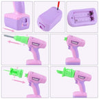 Kids Construction Tool Set for 3 4 5 6 7 Year Old Boys Girl,Pink Preschool Pretend Play Tool,Pretend Play Tools Set Toddler Toys,with Electric Drill Chainsaw、Electric Drill,Toy Tools Gifts for Kids