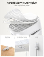 Lamicall 12Pack Spring Cord Organizer, Office Desk Accessories, Cable Clips - size: 12Pack - 1 Slot