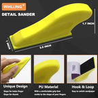 Micro Sand Paper Assortment Pack, 70PCS Wet Dry Sandpaper 120 to 600 Grit - style: Purple 80-600 Grit