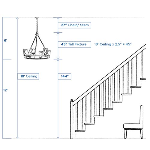 Open Box - Progress Lighting P5050-108 Single Light 6" Wide Pendant with Fresnel Glass Lens