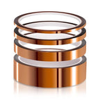 ELEGOO High Temp Tape, 4 Pack Polyimide High Temperature Resistant Tape
