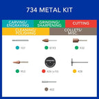 Dremel 734-01 16-Piece Metal Accessory Micro Kit