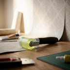 Rubber Seam Roller, Anti-Bubble Smoothing Tool for Wallpaper & Car Sound Deadening