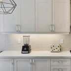 Amerdeco 10 Pack Brushed Satin Nickel Cabinet Pulls 7.5" - color: Brushed Satin Nickel, size: 7.5" hole center