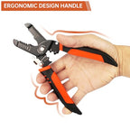 Wire Stripper, 3-rd Generation Wire Strippers or Crimping Tool, 5-IN-1 Wire Crimper or Cutter, 10-20 AWG Electric Wire, Multi-Function Hand Tools