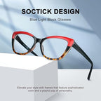 3 Pack Oversized Reading Glasses for Women with Spring Hinge - color: 3 Pack Mix C3*