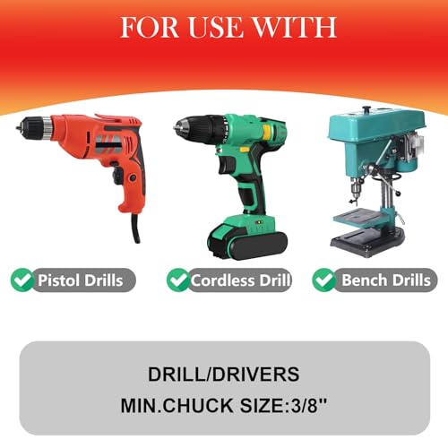 2 in. Bi-Metal Hole Saw Drill Bits - Versatile and Durable Hole Cutter for Wood, Plywood, Plaster Drywall, Ceiling, Plastic Pipe, PVC and Thin Metal - Includes Arbor & Pilot Bit (51mm) - size: 2"(51mm)