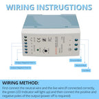 MAKERELE MDR 24V AC to DC DIN Rail Power Supply 60W - style: 60W-24V