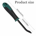 Heavy Duty Upholstery Staple Remover Puller Tool, Black Green - color: Black Green