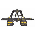 DEWALT Professional Tool Belt Organizer With Suspenders and 25 Pockets, Heavy Duty Construction (DWST540602) - size: One Size, style: Tool Rig w/Suspenders