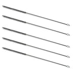 Utoolmart Steel Wire Cleaning Brush, Spiral Power Tube Brush, Steel Wire Tube Brush Cleaning Tool, Tube Bottle Brush, 0.2-inch Diameter 12-inch Length, 5pcs - color: 5pcs, size: 0.6cm