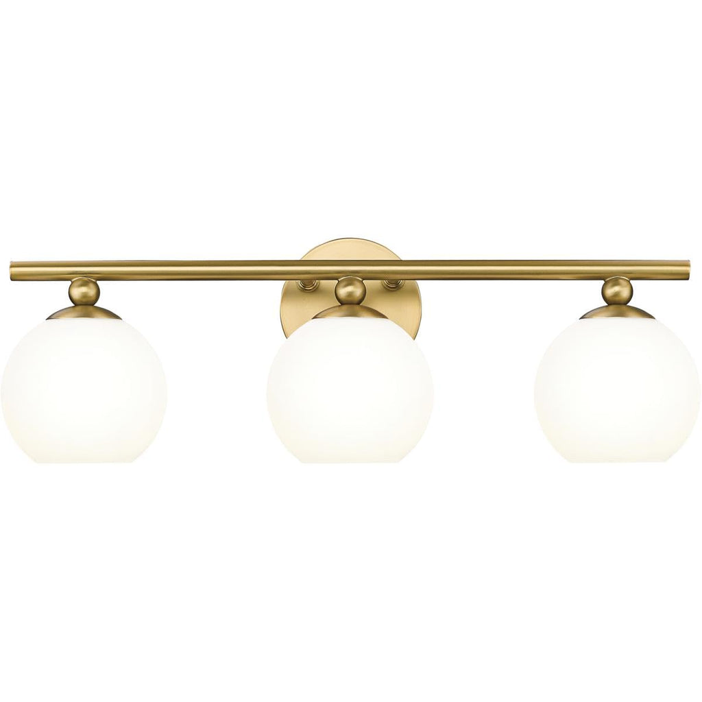 Open Box - Z-Lite 1100-3V-MGLD - Bathroom Fixtures Indoor Lighting