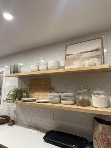 Hidden Shelf Brackets ， Floating Shelf Bracket ( Additional Brackets -NO Kits) 53 Inch -2 Pcs - size: 53 Inch - 2 Pcs Additional Brackets - No Kits