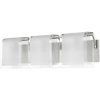 Open Box - Z-Lite 169-3V-BN Zephyr Vanity Light