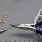 The Beadsmith Chain-Nose Pliers 4-1/2" Long - style: Chain Nose