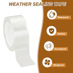 uxcell Window Weather Sealing Tape, 2 Inch x 32.8 ft (19.7mil Thick) - size: 2 Inch x 32.8 ft x 19.7mil