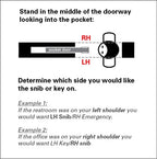 Open Box - Cavilock CL400D0255 - Pocket Door Hardware Locks Sliding Door Hardware