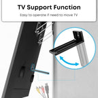 Ultra Slim TV Wall Mount for 43-100 inch, Weight Max 165 lbs - size: 43-100''