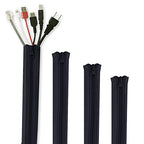 StangH Cable Management Sleeves for Wires 19 Inch, 4 Pieces -Black - color: Black, size: 19"L x 3.5"W-4PACKS