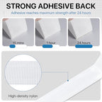 RYB HOME 100% Blackout Classroom Door Window Cover, Sidelight Curtains - color: Sand, size: 12"W x 40"L (Pack of 1)
